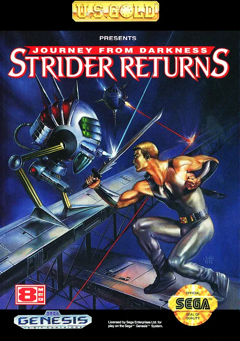 Journey from Darkness - Strider Returns (MD) Box Art & Cover