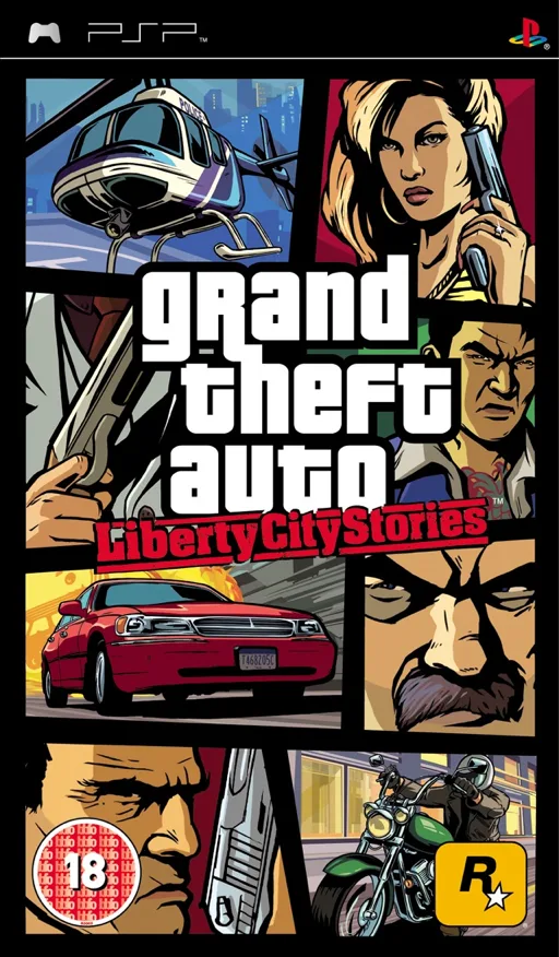 GTA: Liberty City Stories (PSP) Box Art & Cover