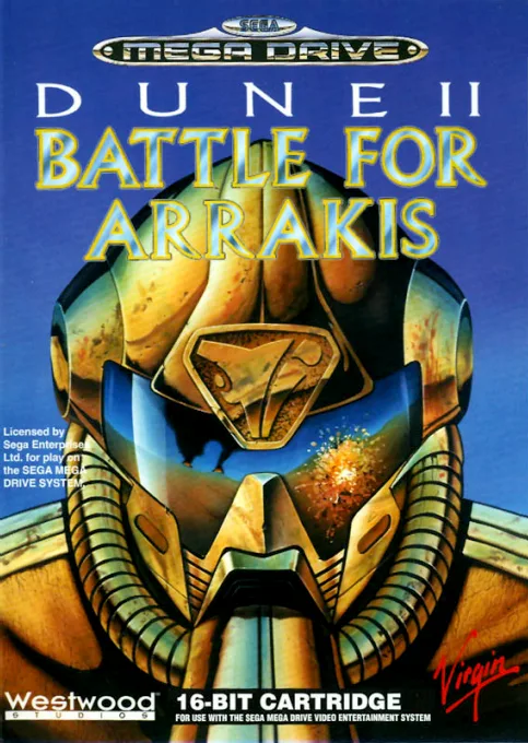 Dune II - The Battle for Arrakis (MD) Box Art & Cover