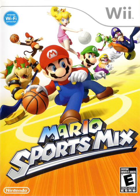 Mario Sports Mix (WII) Box Art & Cover