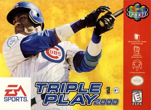 MLB 2000 (N64) Box Art & Cover