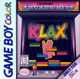 Klax (GBC) Box Art & Cover