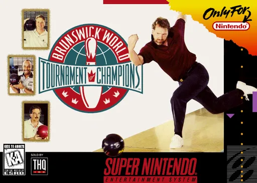 Brunswick World Tournament of Champions (SNES) Box Art & Cover