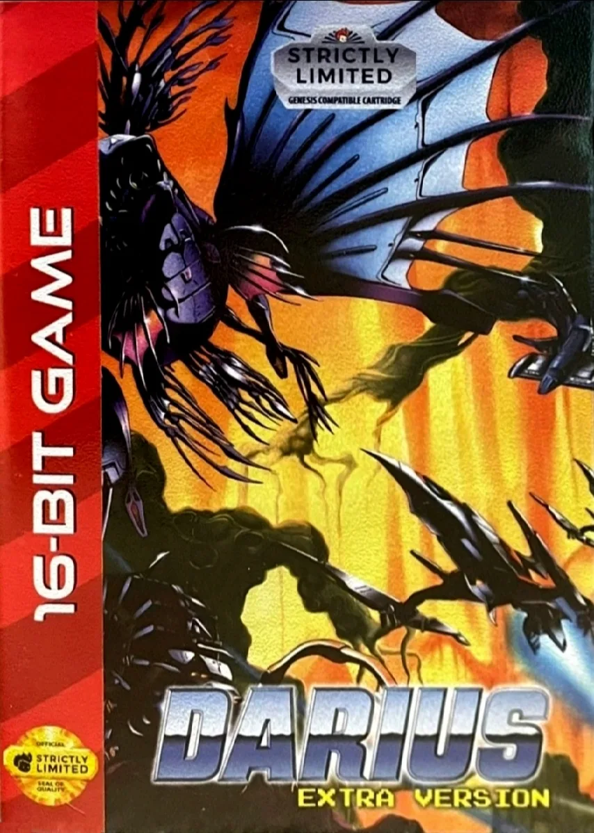 Darius - Extra Edition (MD) Box Art & Cover