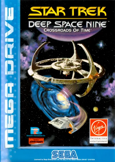 Star Trek - Deep Space Nine - Crossroads of Time (MD) Box Art & Cover