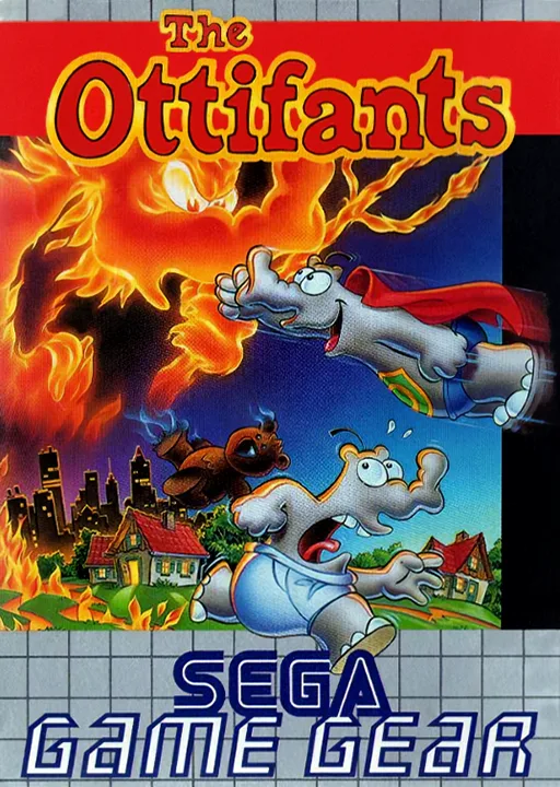 Ottifants, The (GAME GEAR) Box Art & Cover
