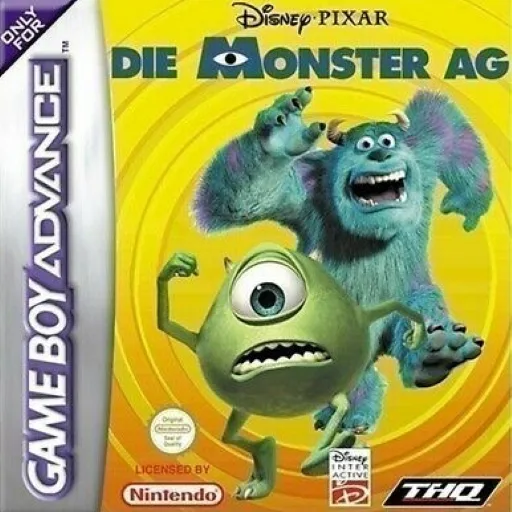 Monster AG, Die (GBC) Box Art & Cover
