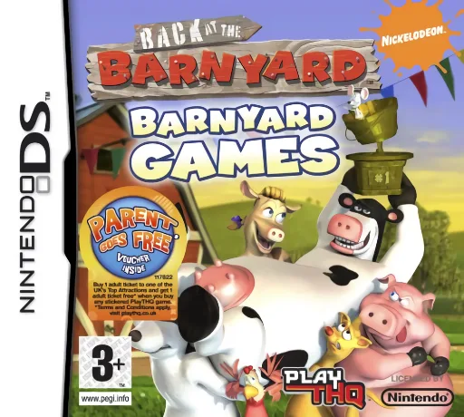 Back at the Barnyard - Barnyard Games (DS) Box Art & Cover