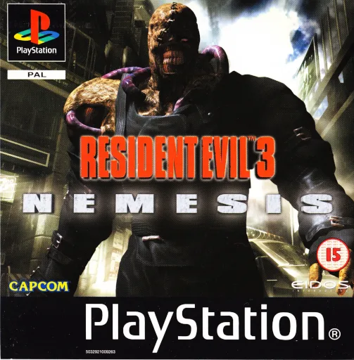 バイオハザード3 (PS1) Box Art & Cover
