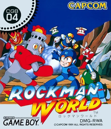 Rockman World (GB) Box Art & Cover