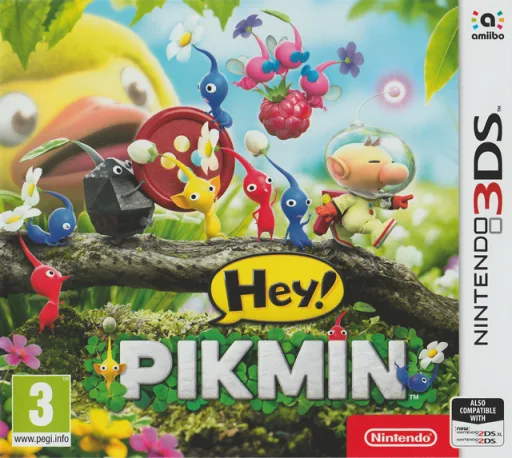 Hey! 피크민 (3DS) Box Art & Cover