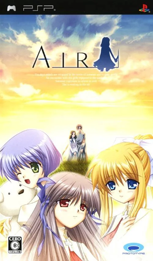 Bird's Poem AIR (PSP) Box Art & Cover