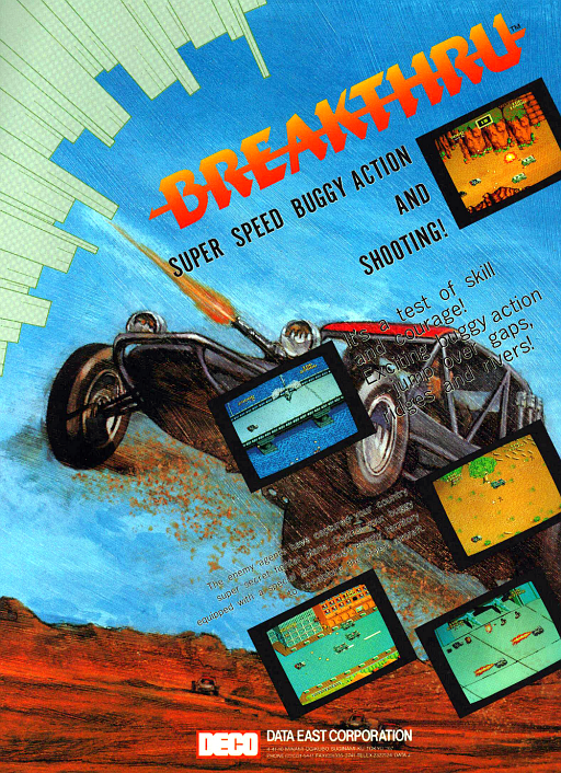 Break Thru (World) (ARCADE) Box Art & Cover