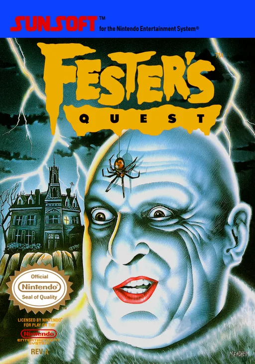 Fester's Quest (NES) Box Art & Cover