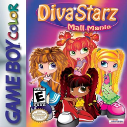 Diva Starz - Mall Mania (GBC) Box Art & Cover