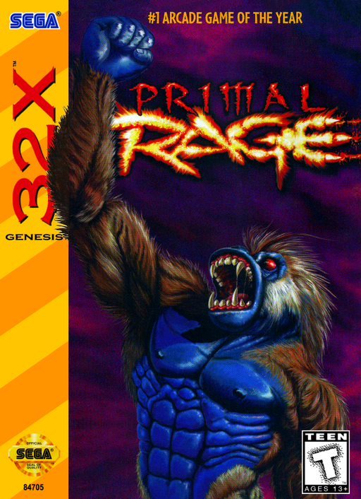 原始怒火 (32X) Box Art & Cover