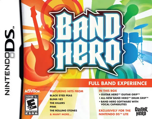Band Hero (DS) Box Art & Cover