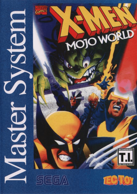 エックスメン モージョ・ワールド (SMS) Box Art & Cover