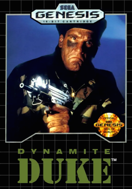 Dynamite Duke (MD) Box Art & Cover