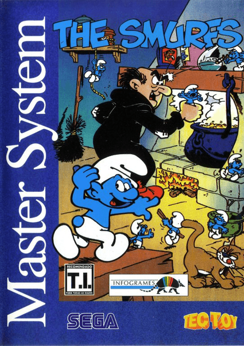 Smurfs, The (SMS) Box Art & Cover