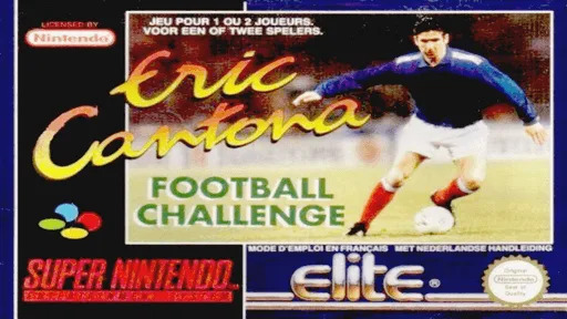 Eric Cantona Football Challenge (SNES) Box Art & Cover