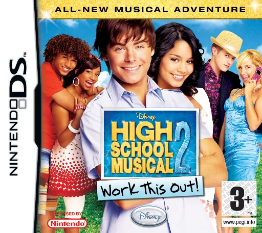 High School Musical 2 - Work This Out! (DS) Box Art & Cover