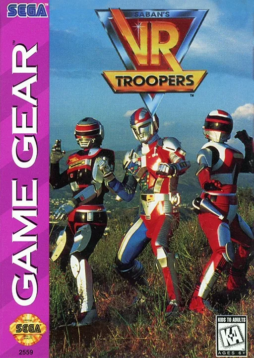 VR Troopers (GAME GEAR) Box Art & Cover