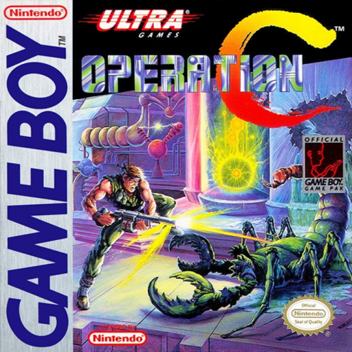 Contra (GB) Box Art & Cover
