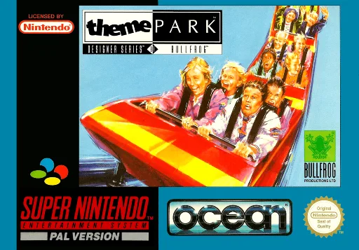 Theme Park (SNES) Box Art & Cover