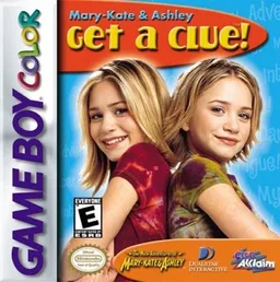 Mary-Kate & Ashley - Get a Clue! (GBC) Box Art & Cover