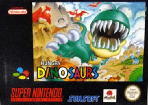 Hungry Dinosaurs (SNES) Box Art & Cover