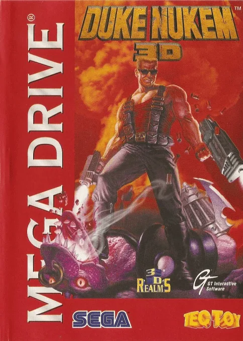 Duke Nukem 3D (MD) Box Art & Cover