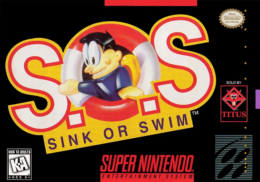 S.O.S - Sink or Swim (SNES) Box Art & Cover