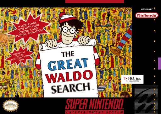 Great Waldo Search, The (SNES) Box Art & Cover
