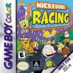 Nicktoons Racing (GBC) Box Art & Cover