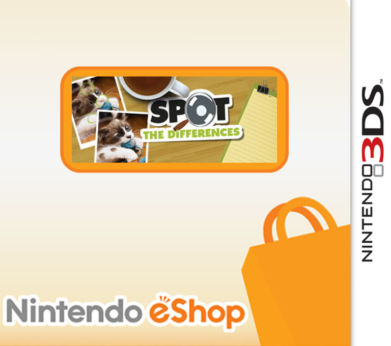 Let's! Splat! Spot the Difference (3DS) Box Art & Cover
