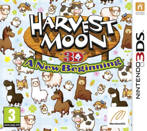 Harvest Moon: The Land of Hope (3DS) Box Art & Cover