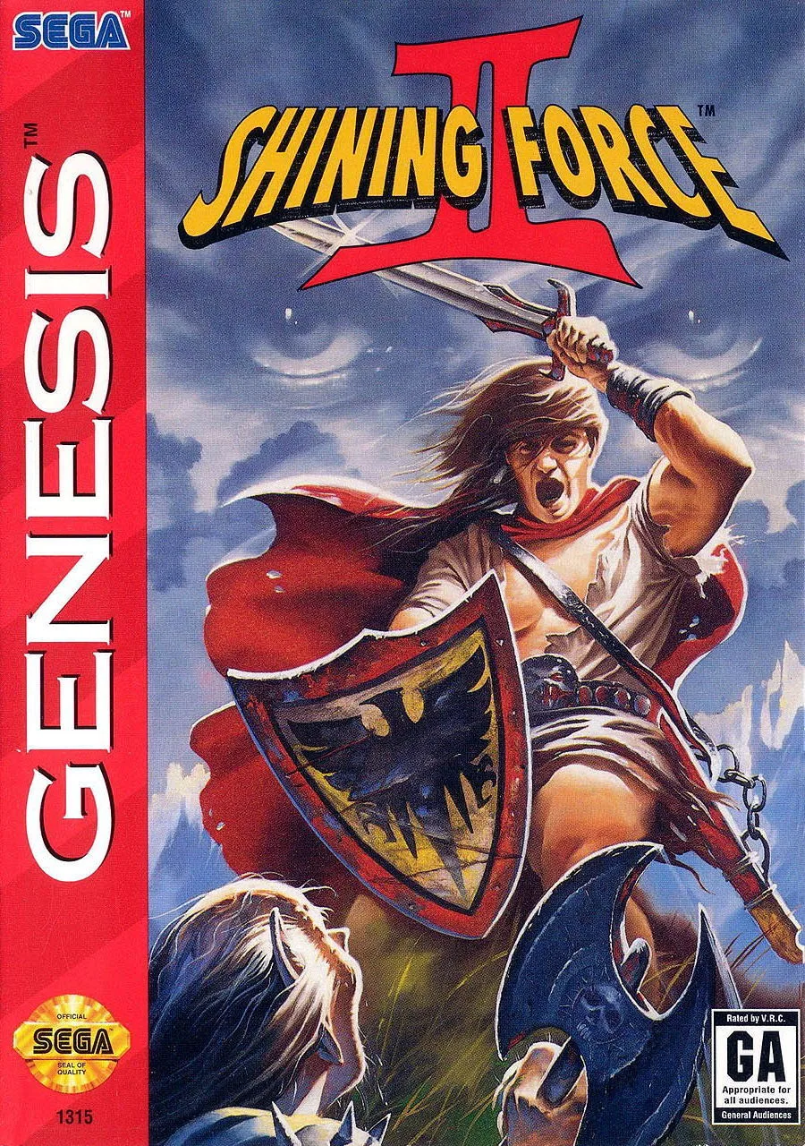 Shining Force II - The Ancient Seal (MD) Box Art & Cover