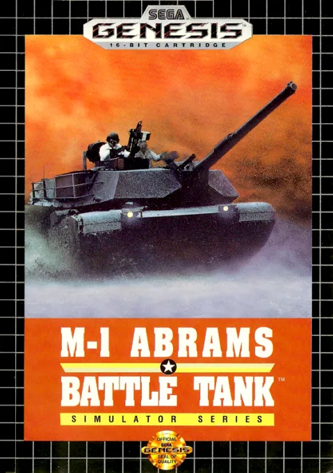 M-1 Abrams Battle Tank (MD) Box Art & Cover
