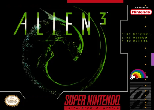 Alien 3 (SNES) Box Art & Cover