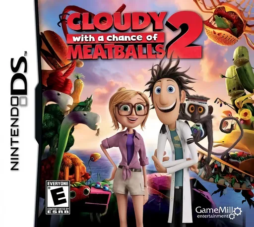 Cloudy with a Chance of Meatballs 2 (DS) Box Art & Cover