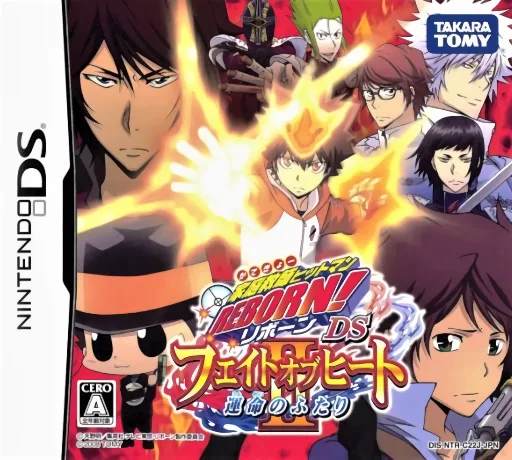 Katekyoo Hitman Reborn! DS - Fate of Heat II - Unmei no Futari (DS) Box Art & Cover
