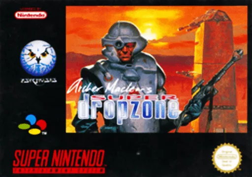 Archer Maclean's Super Dropzone (SNES) Box Art & Cover
