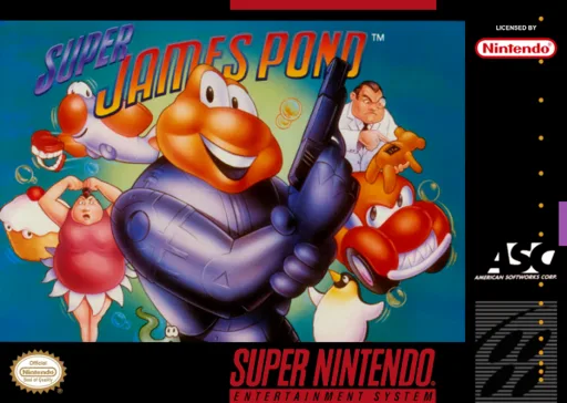 Super James Pond (SNES) Box Art & Cover
