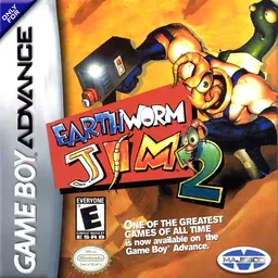 Earthworm Jim 2 (GBA) Box Art & Cover