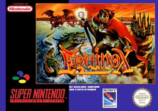 Equinox (SNES) Box Art & Cover