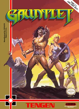 Gauntlet (NES) Box Art & Cover