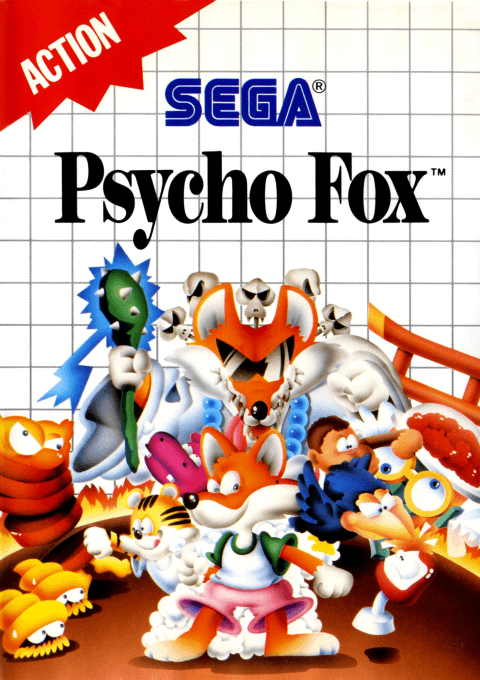 Psycho Fox (SMS) Box Art & Cover