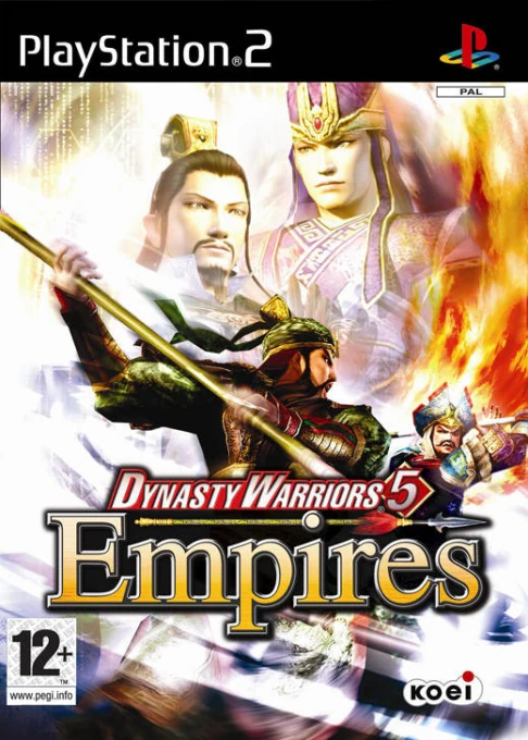 Shin Sangoku Musou 4: Empires (PS2) Box Art & Cover