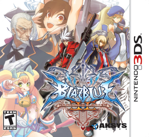 BlazBlue: Continuum Shift Extend (3DS) Box Art & Cover